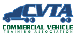 Logo for the CVTA, an association of truck driver/CDL training programs